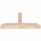 Ekena Millwork Portland Smooth Timber Gable Bracket, Douglas Fir, 36"W x 18"H x 3 1/2"D x 3 1/2"F, 12/12 Pitch GBW036X18X0404POR00SDF - alternate 2
